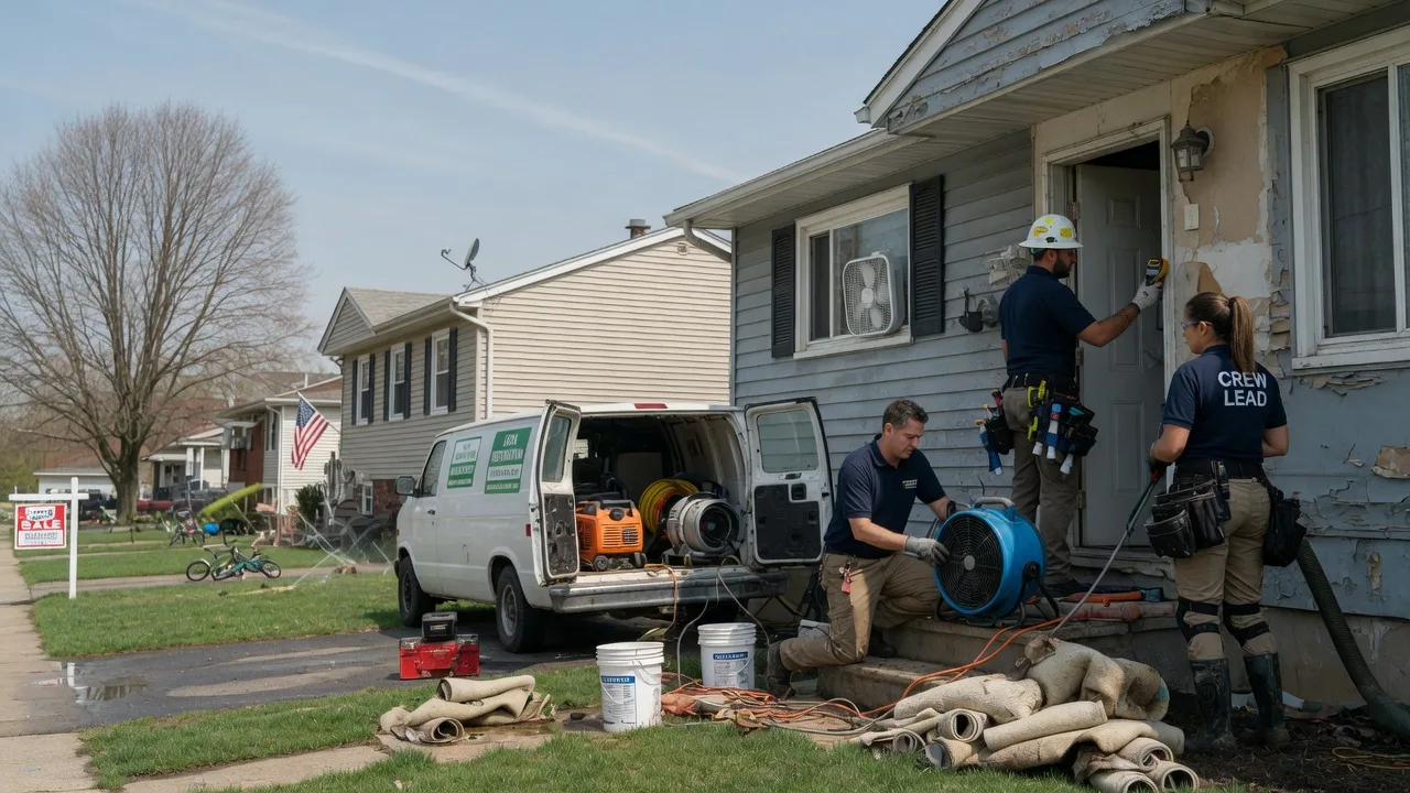Flood Cleanup in Darrow, LA near me