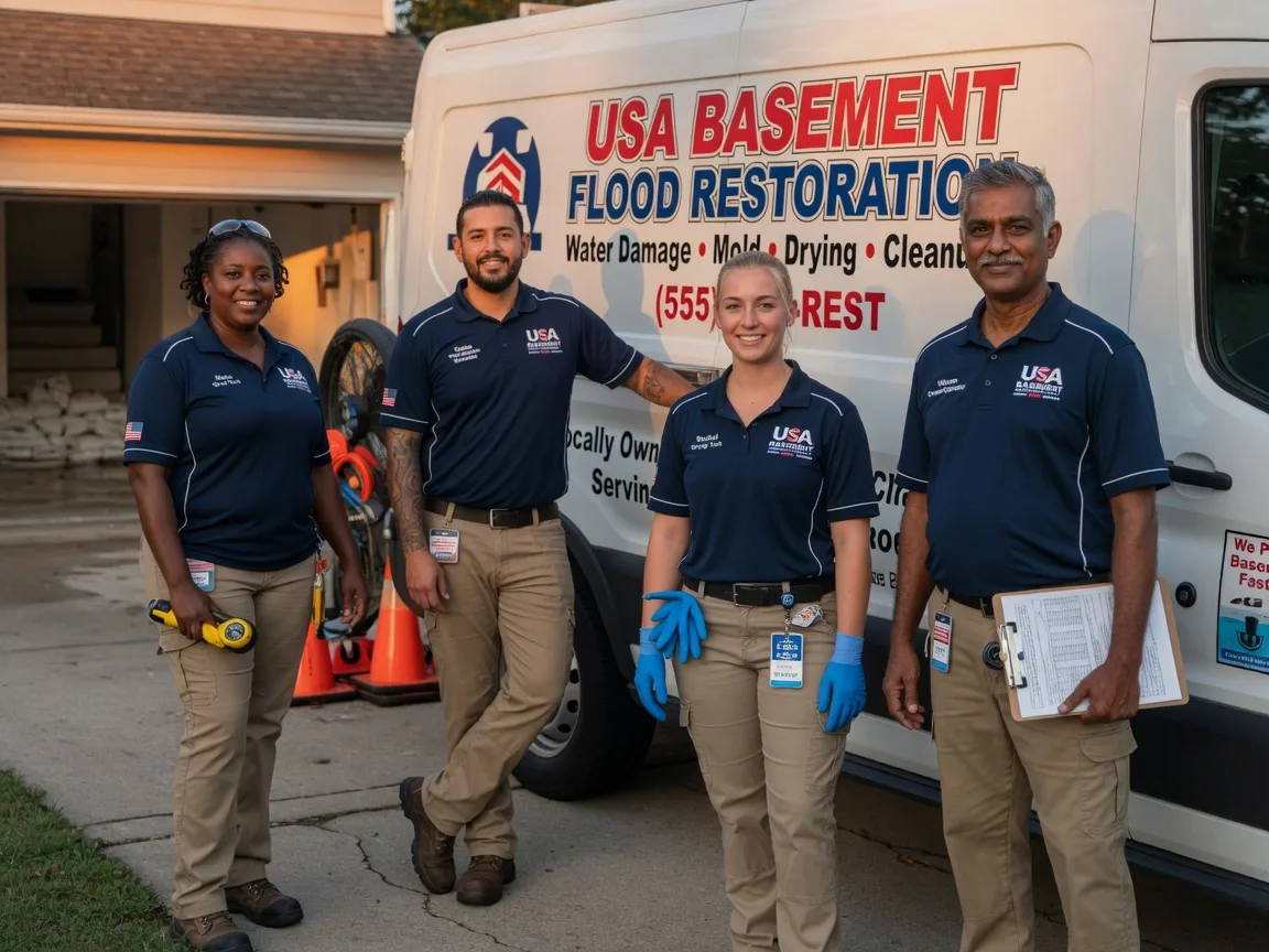 Basement Flood Cleanup company in Darrow, LA