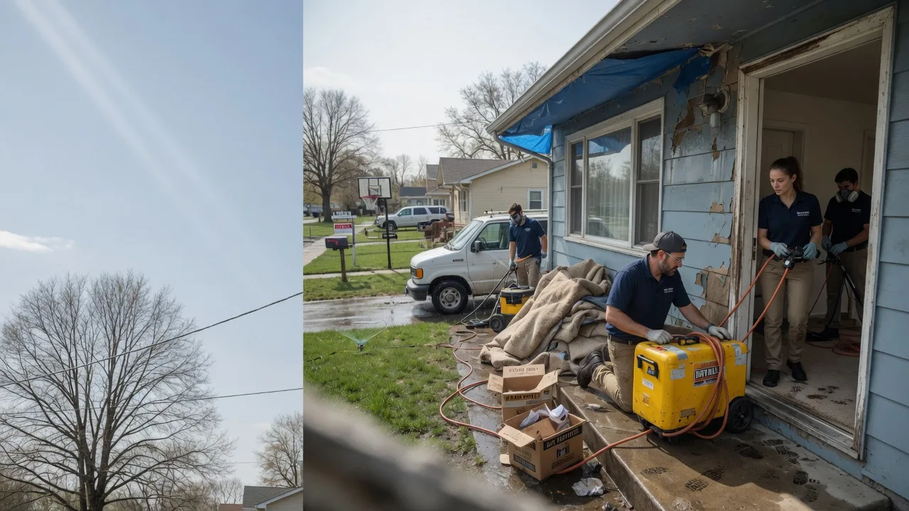 Basement Flood Cleanup in Darrow, LA near me
